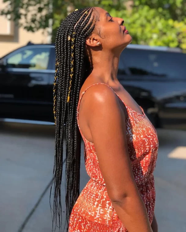 Long Boho Box Braids