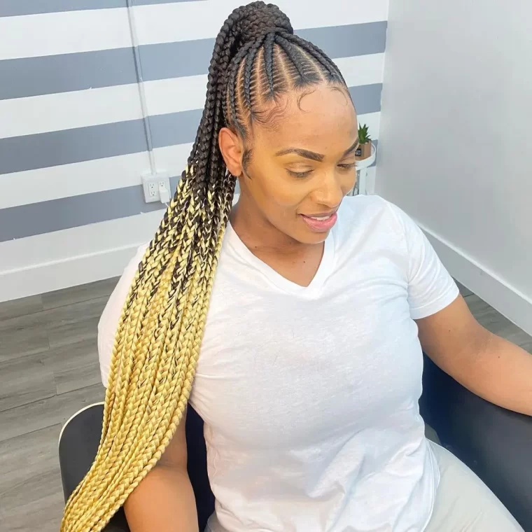 Geometric Patterned Ghana Braids