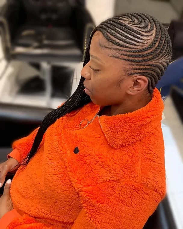 Spiral Cornrow Artistry